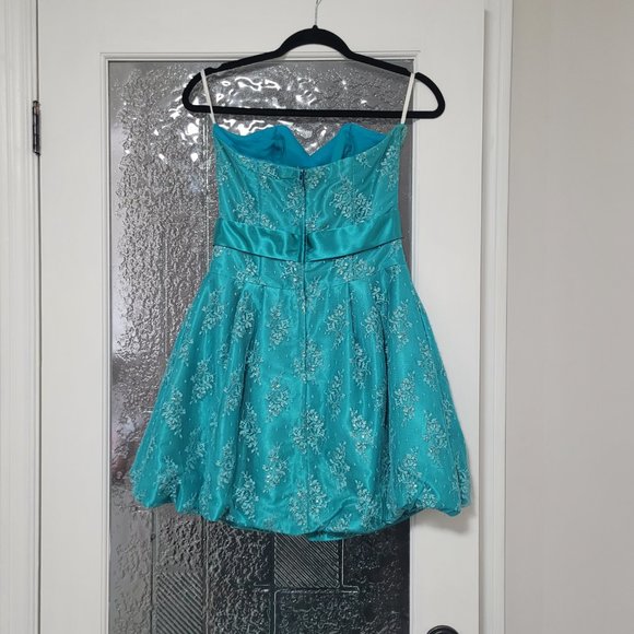 Jessica McClintock Gunne Sax 5 Prom mini dress - Picture 2 of 4